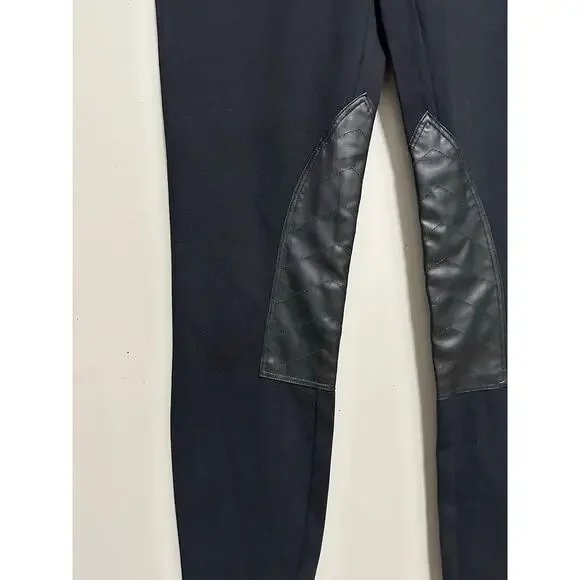 Lauren Ralph Lauren Pants Women’s Medium Black Riding Pants Pull On Legging - Picture 2 of 7